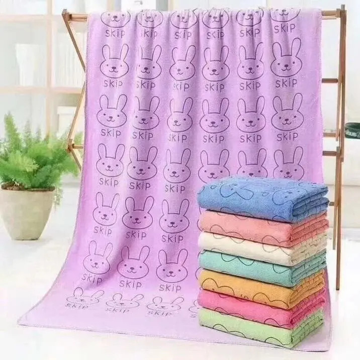 حوله استخری خرگوشی 70 در140 حوله حمام خانه سلام