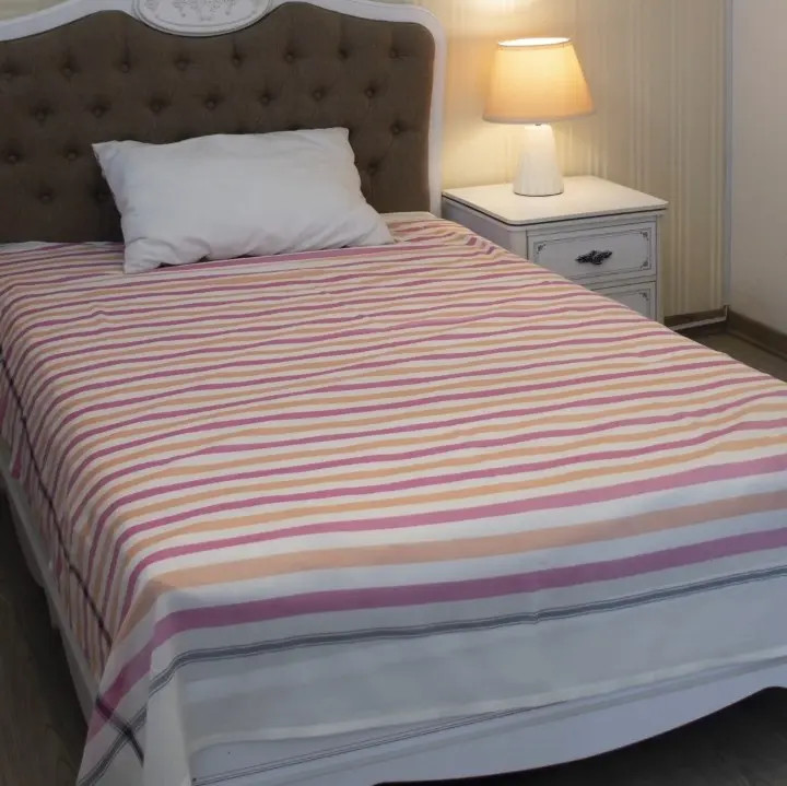 شمد ابراهیمی یزدی مدل B52 سایز 240 در 160 ملحفه روانداز نخی خانه سلام