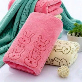 حوله استخری 6 عددی نیم جین حوله مسافرتی ورزشی 70 در140 نانو خرگوشی حوله میکروفایبر عمده خانه سلام