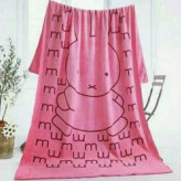 حوله استخری 6 عددی نیم جین حوله مسافرتی ورزشی 70 در140 نانو خرگوشی حوله میکروفایبر عمده خانه سلام