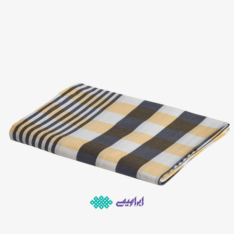 شمد یزدی ضخیم رومیزی روتختی یک نفره 100% نخی سایز 240*160 ابراهیمی اصل یزد خانه سلام