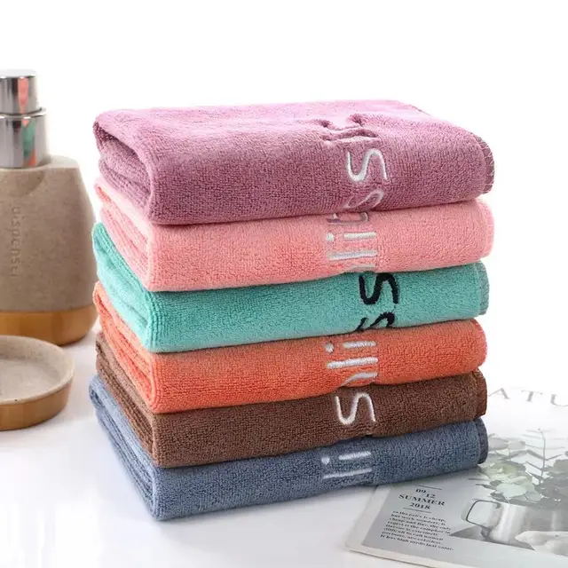 حوله استخری ۸۵ × ۱۶۰ حوله حمام مسافرتی پتو نوزادی نانو پولیشی ورزشی خانه سلام