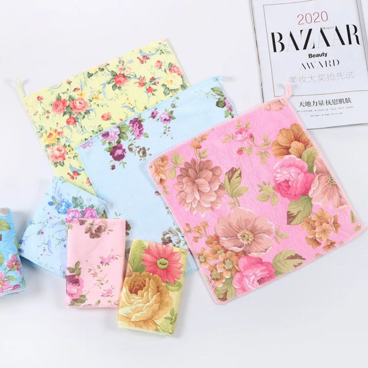 دستمال آشپزخانه آنجل نانو 12 عددی میکروفایبر جادویی 40 سانتی دستمال کلین تنظیف نظافت کارواش ماشین خانه سلام