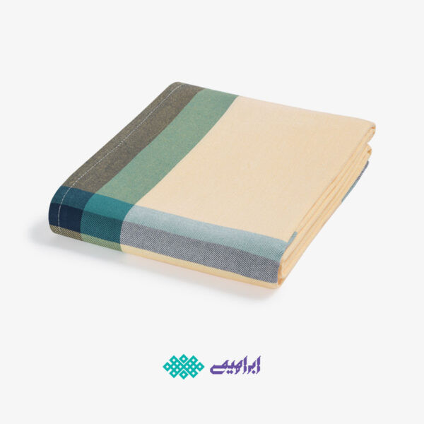 شمد ابراهیمی یزدی ضخیم رومیزی روتختی دو نفره طرح نوین سایز ۲۱۰ × ۲۴۰ برند ابراهیمی یزد خانه سلام