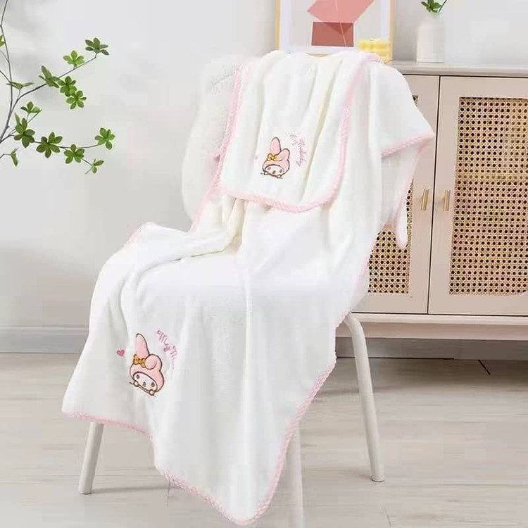 حوله کودک عروسکی پک هدیه دست و صورت و حمامی خانه سلام