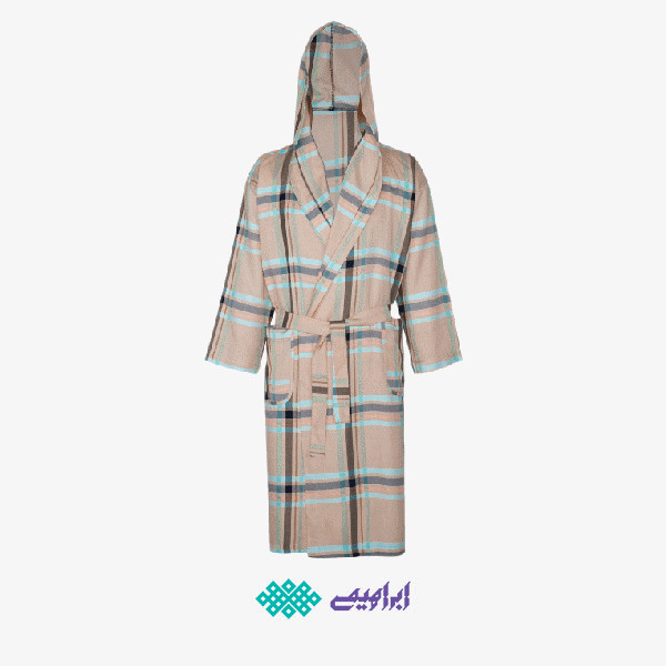 حوله یزدی تن پوش ابراهیمی یزد 100درصد نخ اعلا حوله تنپوش حوله پالتویی ابراهیمی خانه سلام